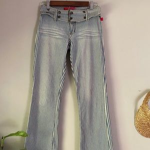Striped jeans HOTKISS with belt